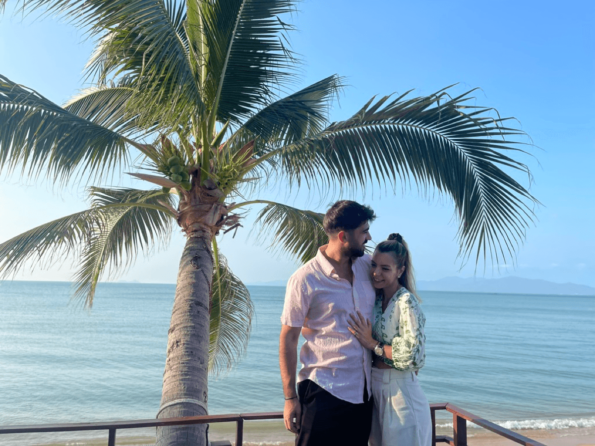 Theodosis and Nelly in Thailand